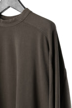 画像をギャラリービューアに読み込む, entire studios HEAVY LONG SLEEVE TEE (BRUNETTE)