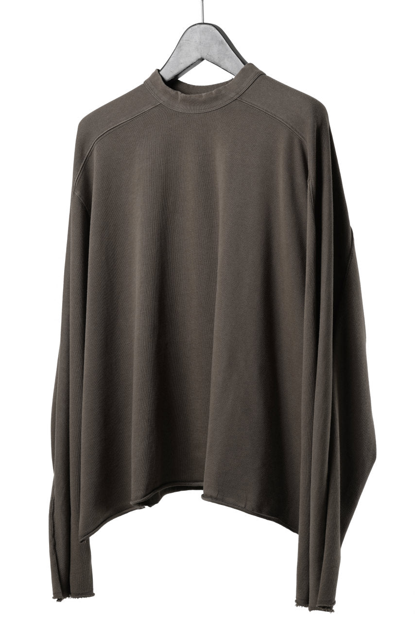 画像をギャラリービューアに読み込む, entire studios HEAVY LONG SLEEVE TEE (BRUNETTE)