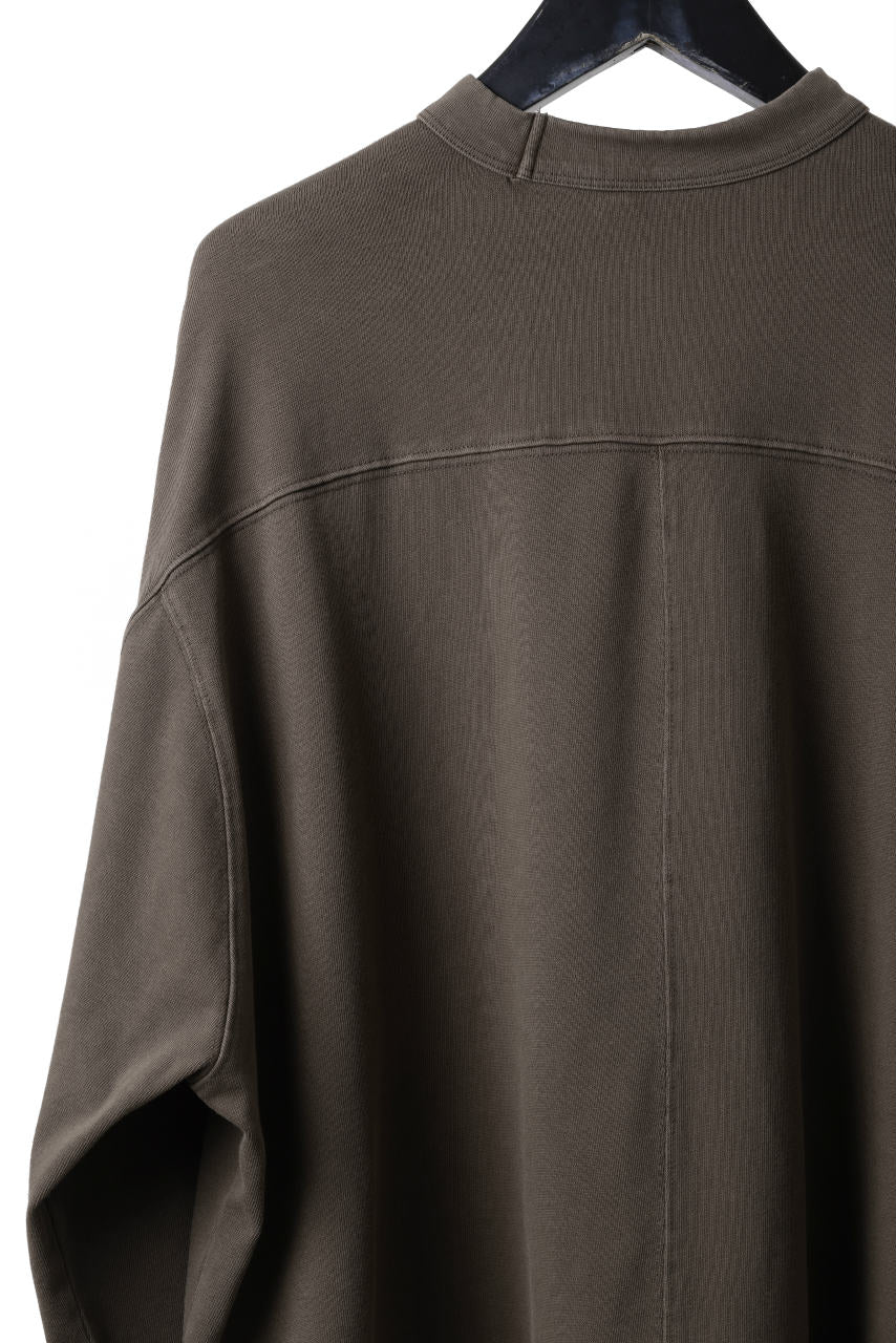 画像をギャラリービューアに読み込む, entire studios HEAVY LONG SLEEVE TEE (BRUNETTE)