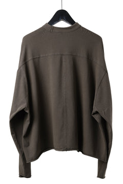 画像をギャラリービューアに読み込む, entire studios HEAVY LONG SLEEVE TEE (BRUNETTE)