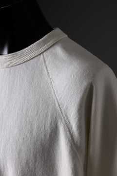 画像をギャラリービューアに読み込む, N/07 exclusive RAGLAN SHORT SLEEVE TOPS / US DRY TERRY (OFF WHITE)