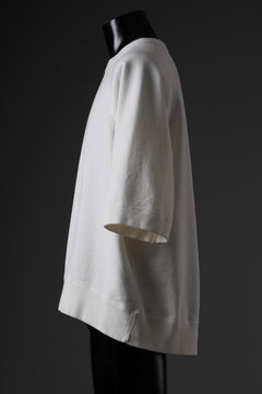 画像をギャラリービューアに読み込む, N/07 exclusive RAGLAN SHORT SLEEVE TOPS / US DRY TERRY (OFF WHITE)