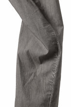 画像をギャラリービューアに読み込む, masnada RELAX FLAP POCKET PANTS / STRETCH LIGHT WEIGHT RIPSTOP (SHALE)