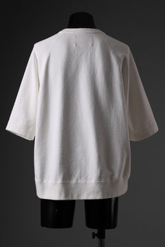 画像をギャラリービューアに読み込む, N/07 exclusive RAGLAN SHORT SLEEVE TOPS / US DRY TERRY (OFF WHITE)