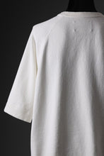 画像をギャラリービューアに読み込む, N/07 exclusive RAGLAN SHORT SLEEVE TOPS / US DRY TERRY (OFF WHITE)