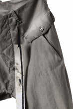 画像をギャラリービューアに読み込む, masnada RELAX FLAP POCKET PANTS / STRETCH LIGHT WEIGHT RIPSTOP (SHALE)