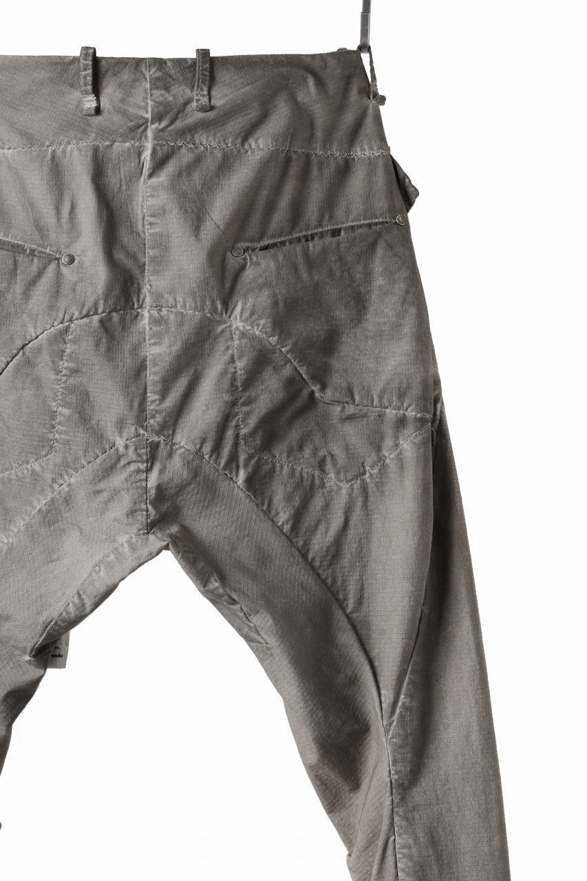 画像をギャラリービューアに読み込む, masnada RELAX FLAP POCKET PANTS / STRETCH LIGHT WEIGHT RIPSTOP (SHALE)