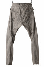 画像をギャラリービューアに読み込む, masnada RELAX FLAP POCKET PANTS / STRETCH LIGHT WEIGHT RIPSTOP (SHALE)