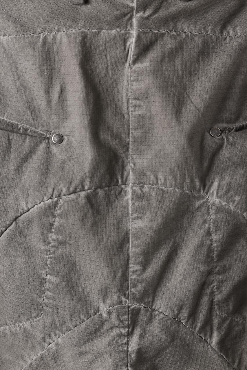 画像をギャラリービューアに読み込む, masnada RELAX FLAP POCKET PANTS / STRETCH LIGHT WEIGHT RIPSTOP (SHALE)