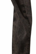 画像をギャラリービューアに読み込む, masnada LAYERED POCKET SLIM JEANS / STRETCH DENIM (BLACK CLAY)