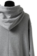 画像をギャラリービューアに読み込む, A.F ARTEFACT ASYMMETRY LOOP HEM SWEAT HOODIE (HEATHER GREY)