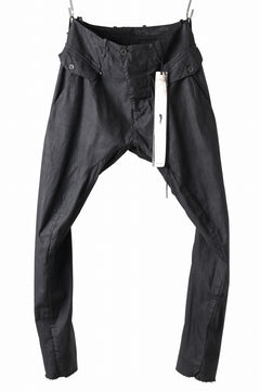 画像をギャラリービューアに読み込む, masnada RELAX FLAP POCKET PANTS / STRETCH LIGHT WEIGHT RIPSTOP (BLACK)