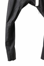 画像をギャラリービューアに読み込む, masnada RELAX FLAP POCKET PANTS / STRETCH LIGHT WEIGHT RIPSTOP (BLACK)