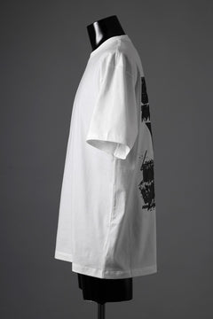 画像をギャラリービューアに読み込む, Y-3 Yohji Yamamoto GRAPHIC SHORT SLEEVE TEE (CORE WHITE)