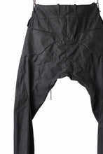 画像をギャラリービューアに読み込む, masnada RELAX FLAP POCKET PANTS / STRETCH LIGHT WEIGHT RIPSTOP (BLACK)