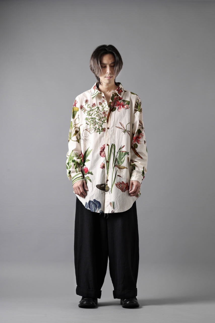 画像をギャラリービューアに読み込む, Aleksandr Manamis Classic Shirt / Type Writer Cotton (GRAND FLEUR)