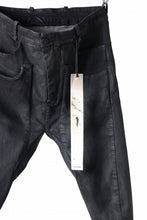 画像をギャラリービューアに読み込む, masnada LAYERED POCKET SLIM JEANS / STRETCH DENIM (BLACK)