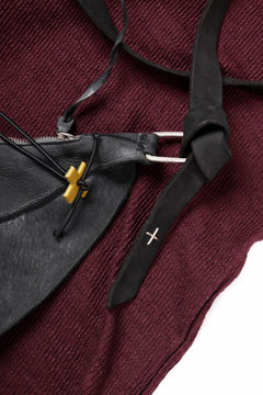 Load image into Gallery viewer, m.a+ medium banana belt bag / BO250/VOP1,2 (BLACK)