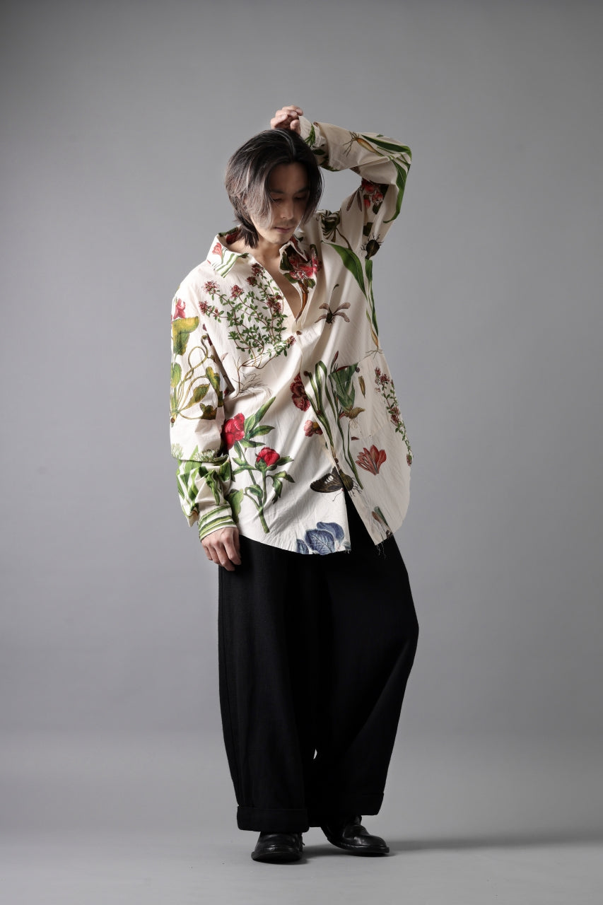 画像をギャラリービューアに読み込む, Aleksandr Manamis Classic Shirt / Type Writer Cotton (GRAND FLEUR)