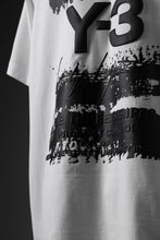 画像をギャラリービューアに読み込む, Y-3 Yohji Yamamoto GRAPHIC SHORT SLEEVE TEE (CORE WHITE)