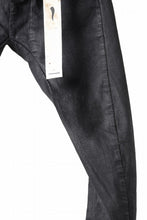 画像をギャラリービューアに読み込む, masnada LAYERED POCKET SLIM JEANS / STRETCH DENIM (BLACK)