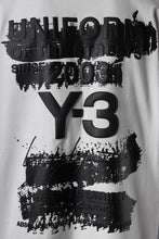 画像をギャラリービューアに読み込む, Y-3 Yohji Yamamoto GRAPHIC SHORT SLEEVE TEE (CORE WHITE)