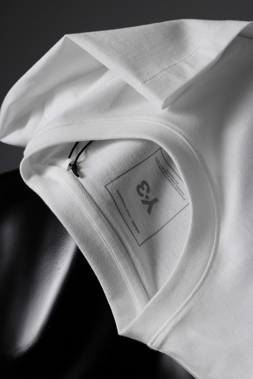 画像をギャラリービューアに読み込む, Y-3 Yohji Yamamoto GRAPHIC SHORT SLEEVE TEE (CORE WHITE)