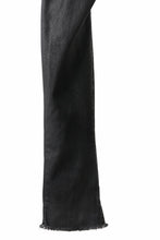 画像をギャラリービューアに読み込む, masnada LAYERED POCKET SLIM JEANS / STRETCH DENIM (BLACK)