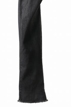 画像をギャラリービューアに読み込む, masnada LAYERED POCKET SLIM JEANS / STRETCH DENIM (BLACK)