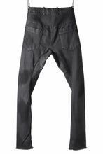 画像をギャラリービューアに読み込む, masnada LAYERED POCKET SLIM JEANS / STRETCH DENIM (BLACK)