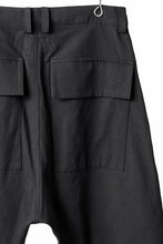 画像をギャラリービューアに読み込む, A.F ARTEFACT ZIP FOLDING TUCK SHORTS / COTTON-LINEN TWILL (BLACK)