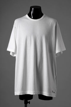 画像をギャラリービューアに読み込む, Y's for men LOGO PRINT SHORT SLEEVE T-SHIRTS / 30/1 COMA COTTON (WHITE)