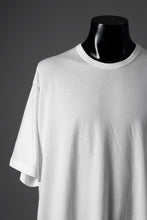 画像をギャラリービューアに読み込む, Y's for men LOGO PRINT SHORT SLEEVE T-SHIRTS / 30/1 COMA COTTON (WHITE)