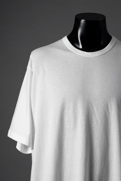 画像をギャラリービューアに読み込む, Y's for men LOGO PRINT SHORT SLEEVE T-SHIRTS / 30/1 COMA COTTON (WHITE)