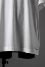 画像をギャラリービューアに読み込む, Y's for men LOGO PRINT SHORT SLEEVE T-SHIRTS / 30/1 COMA COTTON (WHITE)