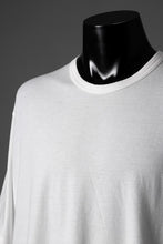 画像をギャラリービューアに読み込む, Y's for men LOGO PRINT SHORT SLEEVE T-SHIRTS / 30/1 COMA COTTON (WHITE)