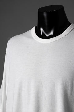 画像をギャラリービューアに読み込む, Y's for men LOGO PRINT SHORT SLEEVE T-SHIRTS / 30/1 COMA COTTON (WHITE)