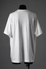 画像をギャラリービューアに読み込む, Y's for men LOGO PRINT SHORT SLEEVE T-SHIRTS / 30/1 COMA COTTON (WHITE)