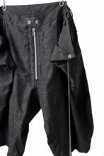 画像をギャラリービューアに読み込む, A.F ARTEFACT ZIP FOLDING TUCK SHORTS / PAISLEY JACQUARD (BLACK)