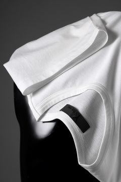 画像をギャラリービューアに読み込む, Y's for men LOGO PRINT SHORT SLEEVE T-SHIRTS / 30/1 COMA COTTON (WHITE)