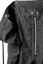 画像をギャラリービューアに読み込む, A.F ARTEFACT ZIP FOLDING TUCK SHORTS / PAISLEY JACQUARD (BLACK)