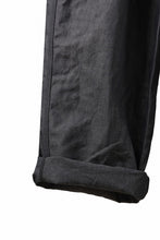 画像をギャラリービューアに読み込む, KLASICA "ROCKWELL" LOW CLOTCH APRON WORKER PANTS / 9.7oz COTTON x LINEN CHAMBRAY (GRAY DENIM)