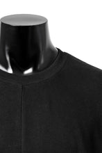 画像をギャラリービューアに読み込む, A.F ARTEFACT ASYMMETRY LOOP HEM TOP / COPE KNIT JERSEY (BLACK)