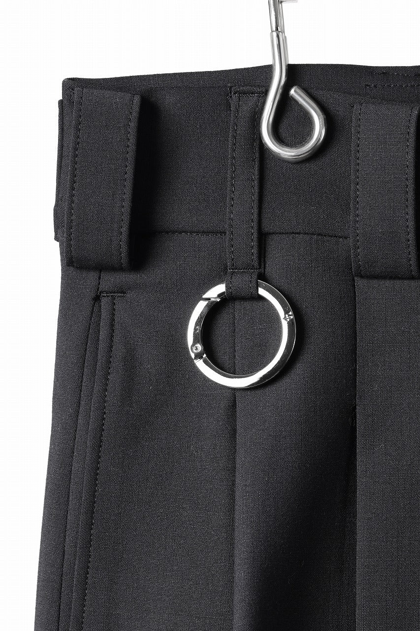 画像をギャラリービューアに読み込む, TARO HORIUCHI / th products Wide Cargo Shorts / 2 way stretch w/p tropical (black)