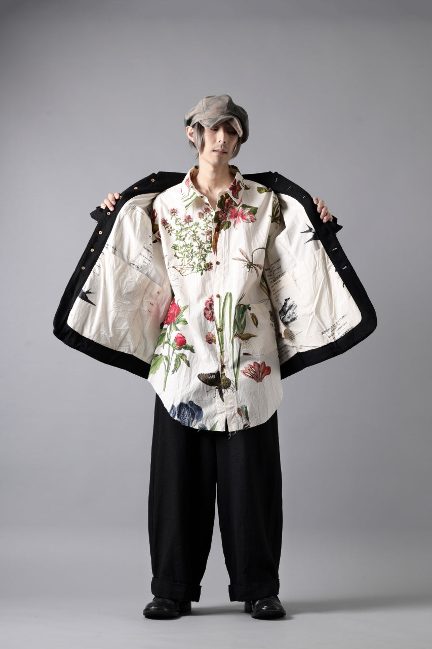 画像をギャラリービューアに読み込む, Aleksandr Manamis Classic Shirt / Type Writer Cotton (GRAND FLEUR)