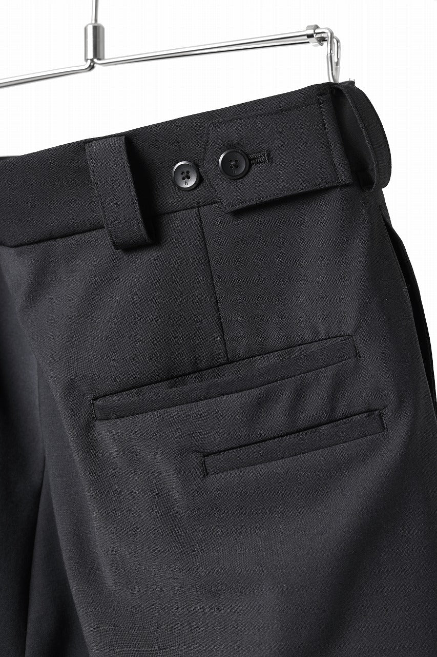 画像をギャラリービューアに読み込む, TARO HORIUCHI / th products Wide Cargo Shorts / 2 way stretch w/p tropical (black)