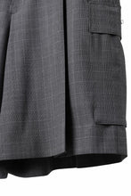 画像をギャラリービューアに読み込む, TARO HORIUCHI / th products Wide Cargo Shorts / 2 way stretch w/p tropical (check)