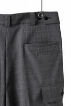 画像をギャラリービューアに読み込む, TARO HORIUCHI / th products Wide Cargo Shorts / 2 way stretch w/p tropical (check)