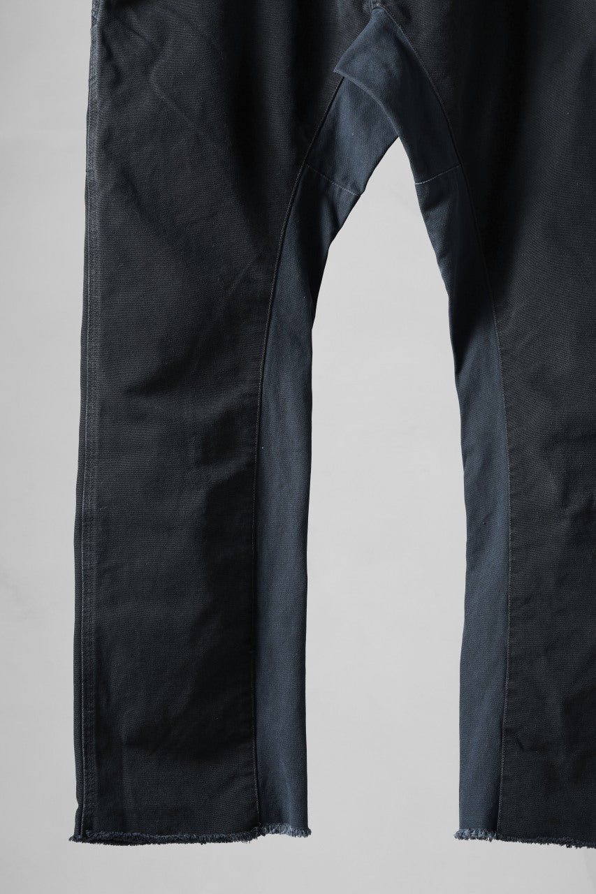 画像をギャラリービューアに読み込む, CHANGES x LOOM exclusive REMAKE REGULAR FIT CARPENTER PANTS / VINTAGE DUCK FABRIC (STONE WASHED) (BLACK #A)