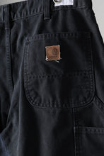 画像をギャラリービューアに読み込む, CHANGES x LOOM exclusive REMAKE REGULAR FIT CARPENTER PANTS / VINTAGE DUCK FABRIC (STONE WASHED) (BLACK #A)